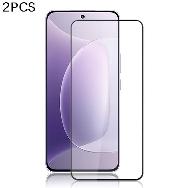 

AMORUS 2 шт. Захисне скло для екрана Honor 300, стійке до подряпин, з шовкографією, із загартованого скла Black