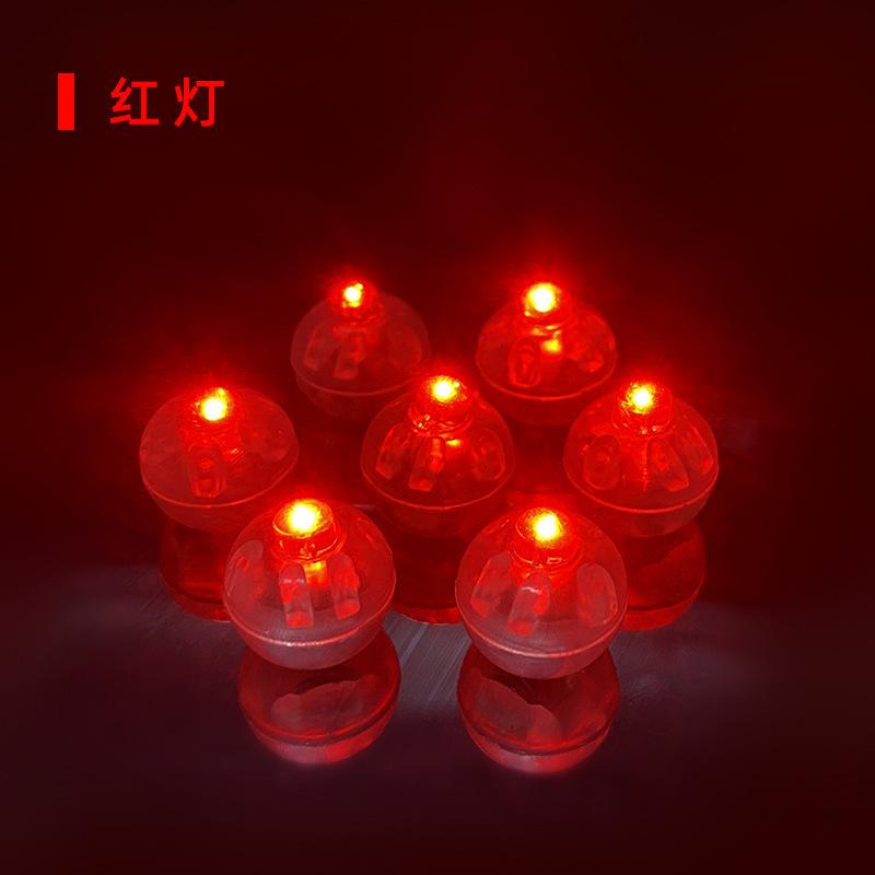 10/20/50/100pcs Tumbler Round Ball Light Balloon LED Flash Luminous Lamps Lantern Light for Wedding Party Birthday Decor