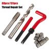 88/131 Pcs Car Tools Car Accessories Engine Block Restoring Damaged Set Thread Repair Tool Kit M5 M6 M8 M10 M12