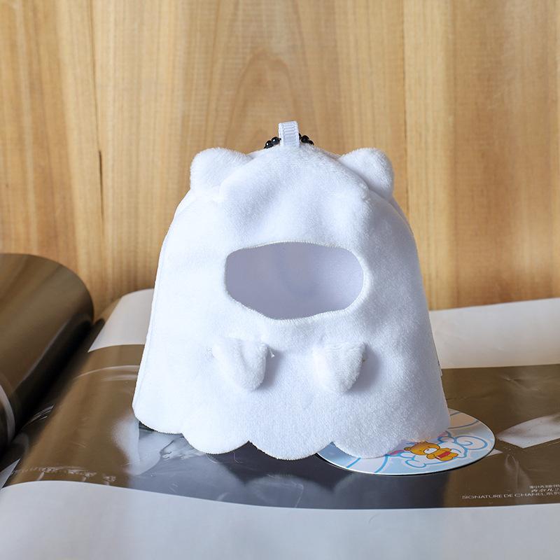 Sanrio Kuromi My Melody Cinnamoroll Halloween Series Kittycat Kawaii Plush Doll Cartoon Backpack Charm Keychain Toys
