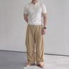 Onl Banankushi Parachute Curved Nylon Wide Pants