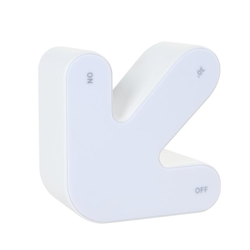 

K-1700 3D Arrow Sign Light RGB Creative Night Light DIY Arrow Flip Modern Decorative Lamp A