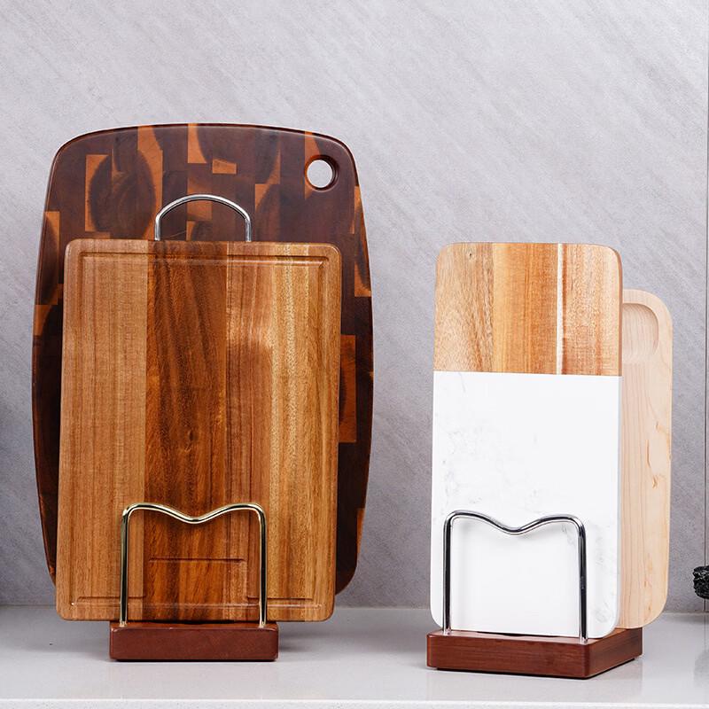 Multifunctional Kitchen Chopping Board and Pot Lid Holder