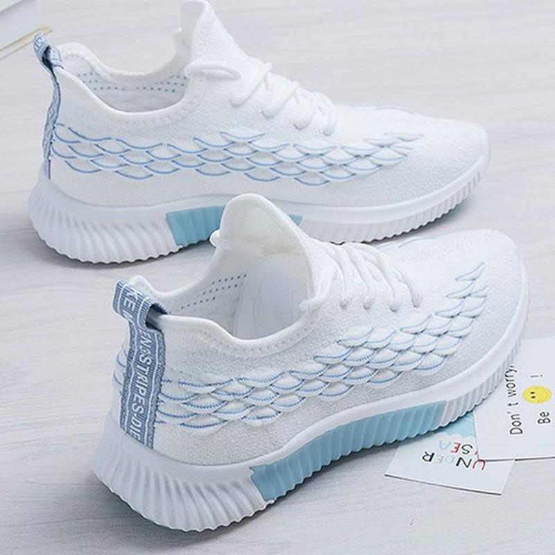 Fashion 2025Women's Running Shoes Women's Vulcanized Women Casual Flat Shoes  Sports Shoes Women's Walking Shoes Ladies Summer Plus Size