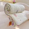 Washed Crinkled Gauze Summer Quilt - Skin-Friendly Cool Blanket for Air Conditioning