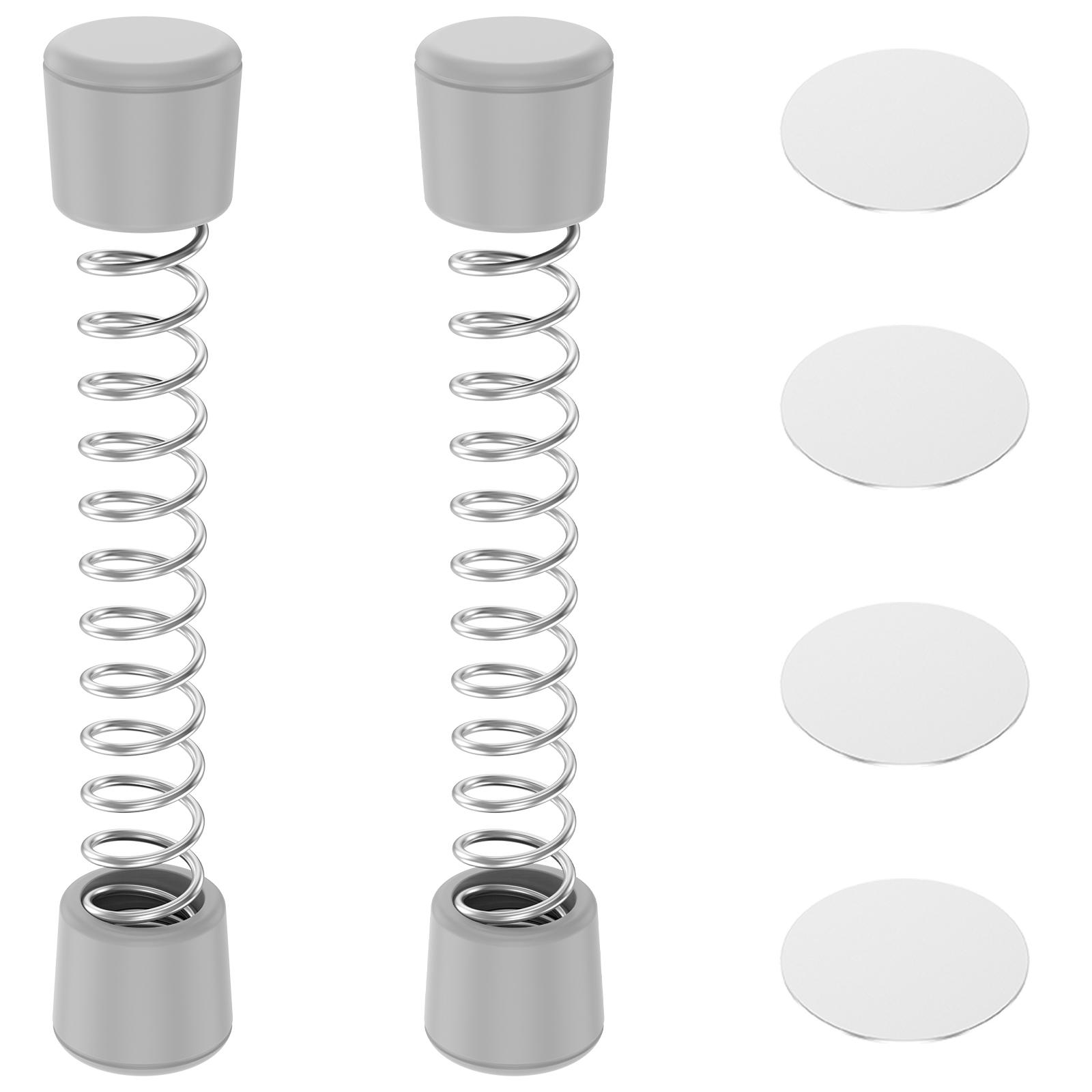 

4/2Pcs Washing Machine Door Prop Silicone Magnetic Front Load Washer Door Holder with Flexible Spring for Most Washing Machines
