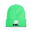 Kawaii Hunter X Hunter Killua Zoldyck Pletená čepice pro ženy Unisex Skullies Čepice Zimní čepice HXH Anime Manga Casual Cap