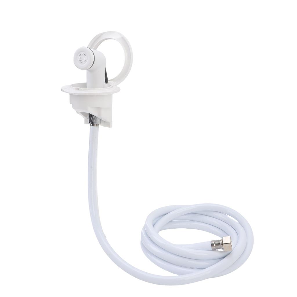 RV Shower Trigger Head with Hose Water Saving Outdoor RV Shower Kit for Ships Yachts Mobile Home