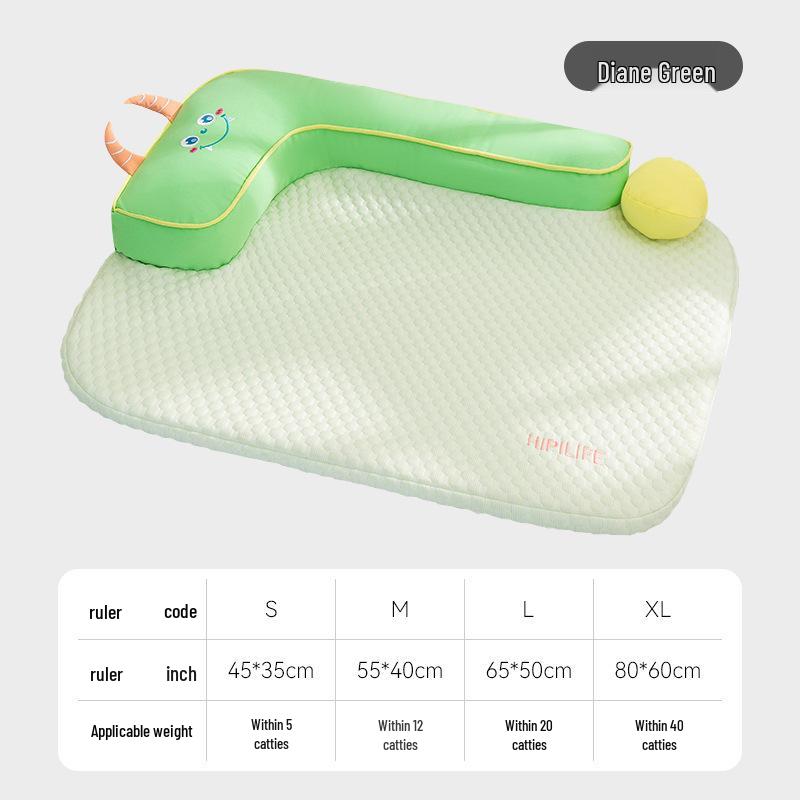 Spring & Summer Cooling Pet Bed: Double-Sided, Waterproof, Stain-Resistant Mat for Cats & Dogs