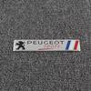 Samolepky na auto 3D hliníkové loga pro auto Peugeot 206 3008 208 308 307 2008 207 107 5008 4008 Dekorace karoserie auta Paster