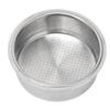 Coffee filter basket strainer made of stainless steel for 2 cups, small and practical,   service life, good filter effect with reusable environment