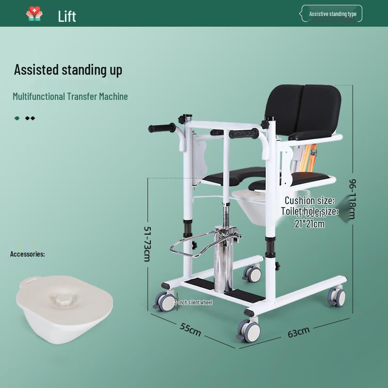 Hydraulic Transfer and Lifting Device for Elderly and Disabled Care