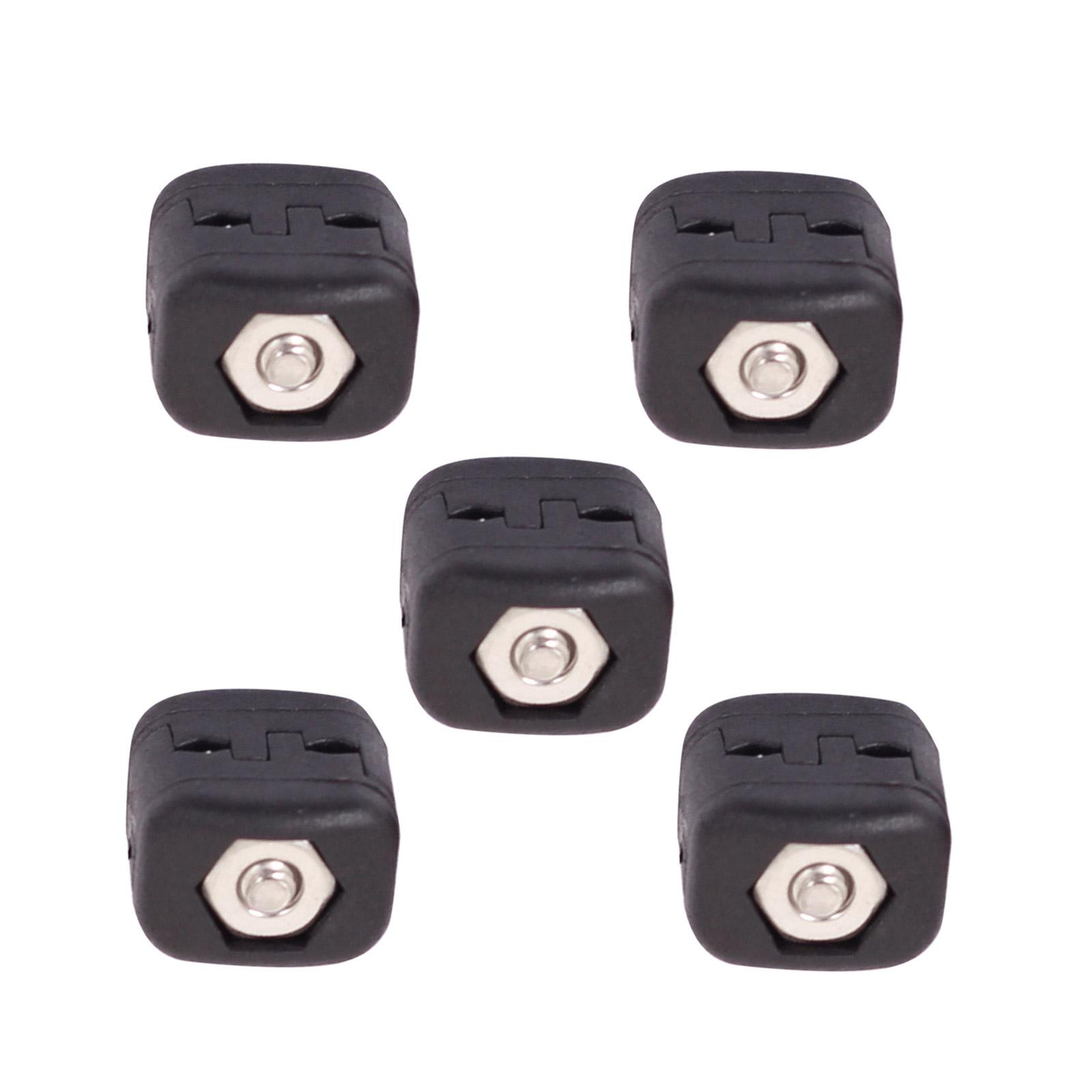 

5Pcs Compound Bow Fastener Clip Drop Away Arrow Rest Clamp Buckle Plastic Cable Fastener Clip Outdoor Hunting Accessory