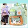 Buchstaben-Cartoon-Nylon-Schulrucksack für Kindergartenkinder
