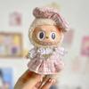 4 Pieces 17cm Mini Doll Clothes Set Cute Suit Costumes Clothing Girl Outfits for Labubu Doll