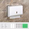 Tissue Box Wall-mounted Paper Towel Holder Non-perforated Towel Dispenser For Kitchen Toilet Bathroom Paper Towel Holder