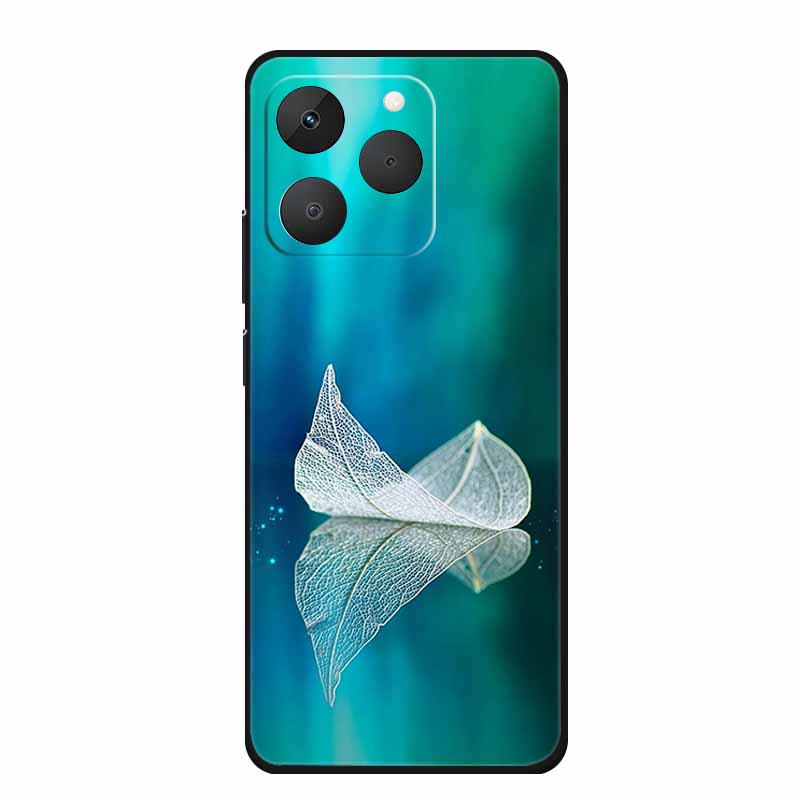 For Realme 15T Phone Case 15 T Fashion Picture Black Silicone TPU Soft Back Cover Case For Realme 15T 5G 2025 Case Realme15T Bag