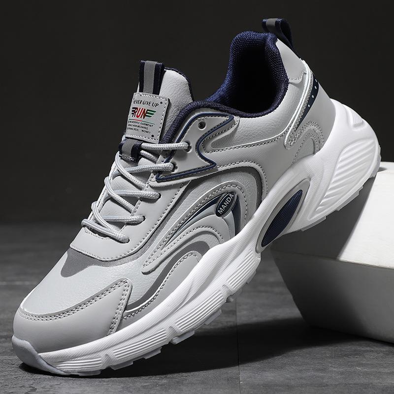 Autumn and winter new casual versatile breathable soft bottom mesh running shoes fashion sports shoes men's shoes