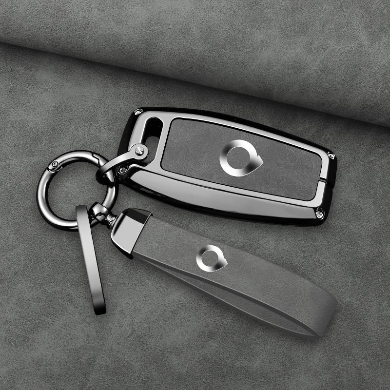 Zinc Alloy Leather Car Key Fob Case Great Wall Great Wall Cannon Gwm P Pickup Great Wall Poer Car Key Key Bag