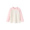 Mini Balabala Kids' Thermal High-Neck Long-Sleeve Tee