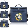 Lunch Bag Thermal Organizer Handbag Insulated Bags Cooler Box Camping Shoulder Storage Lunchbag for Men and Women Floral Series