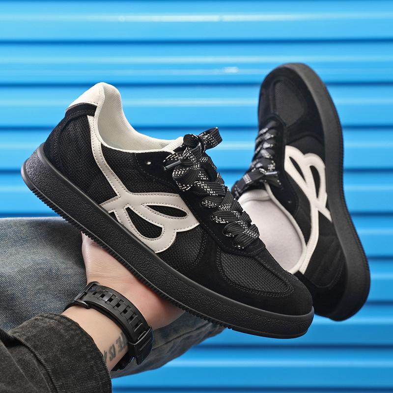 Men's shoes summer breathable new little white shoes men's trend versatile mesh sports and leisure board shoes