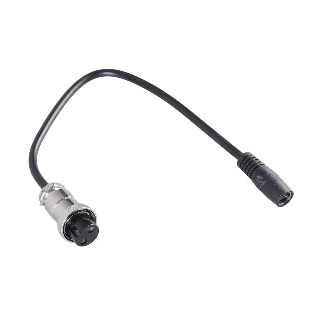 12.2inch DC7909 To GX20 Female Aviation Connector Cable 150W Charging Cord Wire Line for Outdoor Power Solution 31cm