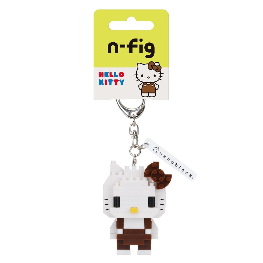 Kawada N-fig Hello Kitty (Brown) NFG-26, 2.4 X 5 X 14.5 Cm, Ages 15 and Up, Interior Decoration, Hobby, NFG-26