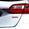 Lydinio Metalas GTC Grotelių Emblema Galinės Bagažinės Ženklelis Lipdukas Vauxhall Opel Corsa Rocks Vectra Zafira Mokka Meriva Insignia Astra
