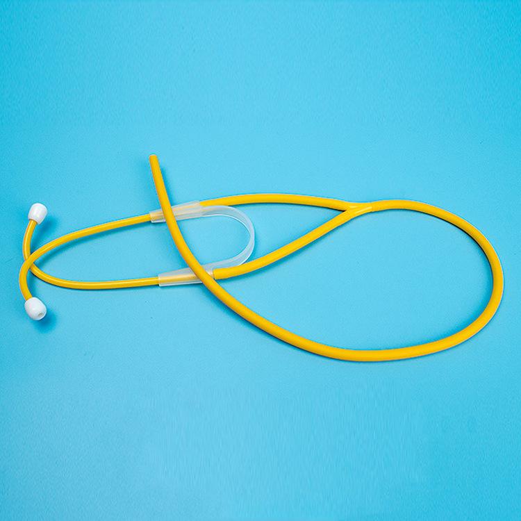 Children's Scientific Experiment Homemade Plastic Simulation Stethoscope Fun Small Production DIY Hand-assembled Material Toys
