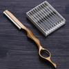Hair Thinning Razor Shavel Cutting Knife Thinner Blades Stainless Professional Sharp Barbershop Hair Shaver Cutting Knife Tools
