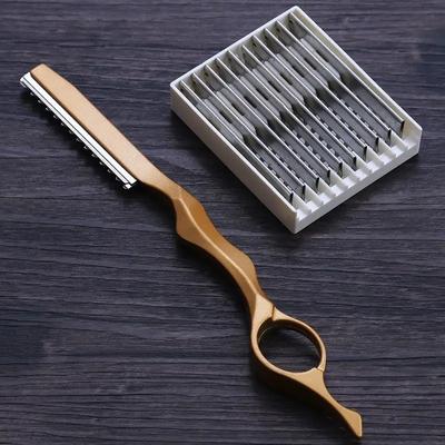 Haar-Effilier-Rasiermesser, Rasiermesser, dünner Klingen, rostfrei, professionell, scharf, für den Friseursalon, Haarrasierer, Schneidemesser, Werkzeuge