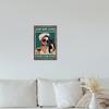 1pc Black Cat Vintage Metal Tin Sign, And She Lived Happily Ever After - Wall Art Decor for Kitchen Bar Cafe Restaurant Club