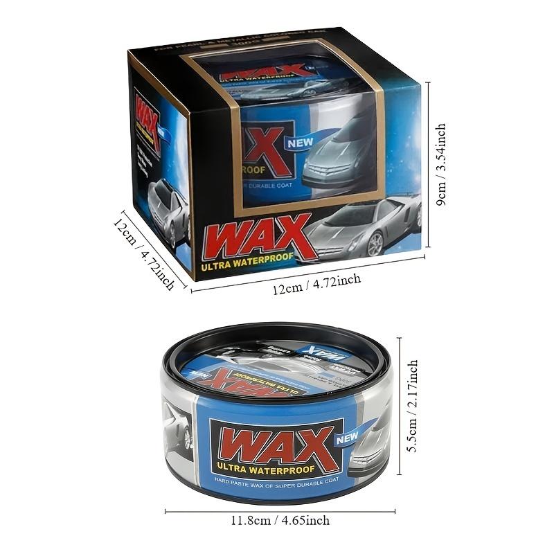

Набор ультравоска 300 г, Автомобильный твердый водонепроницаемый пальмовый воск, Предпочтительный воск для дождливых дней, Сильно гидрофобный, Защита от грязи