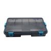 Four-lock Single-layer Fishing Accessories Box Four-color Adjustable Insert Lure Box High Quality Rectangle