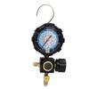 R410a Diagnostic Manifold Freon Gauge Set with Sight Glass G1/4 High Pressure A/C Refrigeration Tool for R22/R410A/R134A
