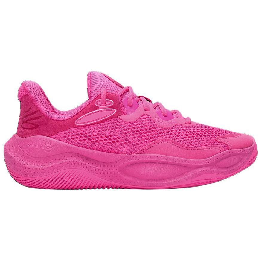 Under Armour Curry Splash 24 Slip Resistant Low Top Basketball Shoes Unisex Rich Purple 3028193-652