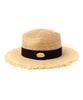 Yunibeosyeolkemiseuteuli Gold Metal Natural Fedora Summer Fedora