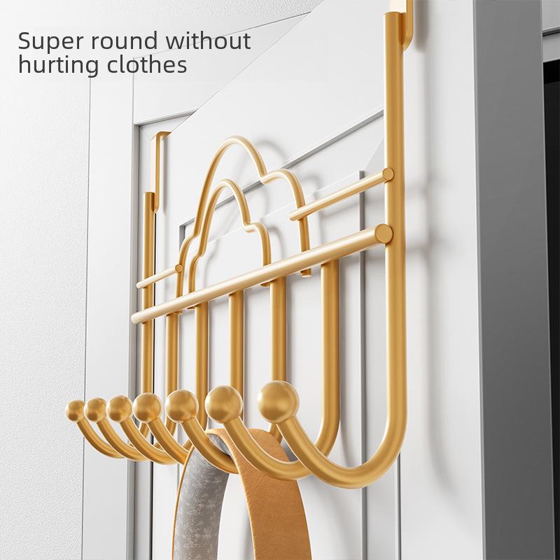 Punch-Free Waterproof Towel & Key Hook Rack for Bathroom and Entryway