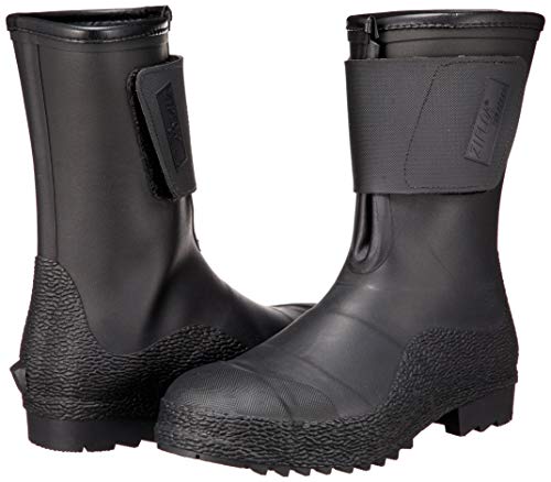 CO-COS nobuoka HG-956 Safety Boots with Toe Cap, ZIPLOA Magic Toe Cap, Steel Toe Cap, Men's, Black, Sizes 27.5-28.0 cm