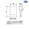MM Mizumoto Machinery Works SUS304 Stainless Steel Grating Clip GCJ Type GCJ-20