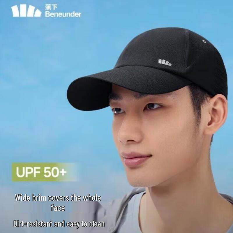 Легкая бейсболка Beneunder с тройной защитой от солнца