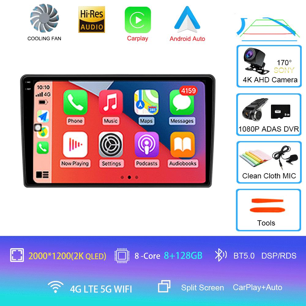 Car Radio Android14 For Volkswagen VW Golf 4 IV Jetta MK4 Classics Multimedia Player Stereo Carplay GPS Stereo 2din DVD