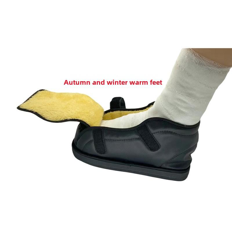 Fracture Recovery Waterproof Plaster Overshoes - Protective, Warm, and Comfortable for Swollen Feet