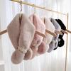 83x13cm Thickened Warmth Scarf Comfortable Pearl Design Fur Collar Solid Color Accessories Neckband Versatile Multi-Color