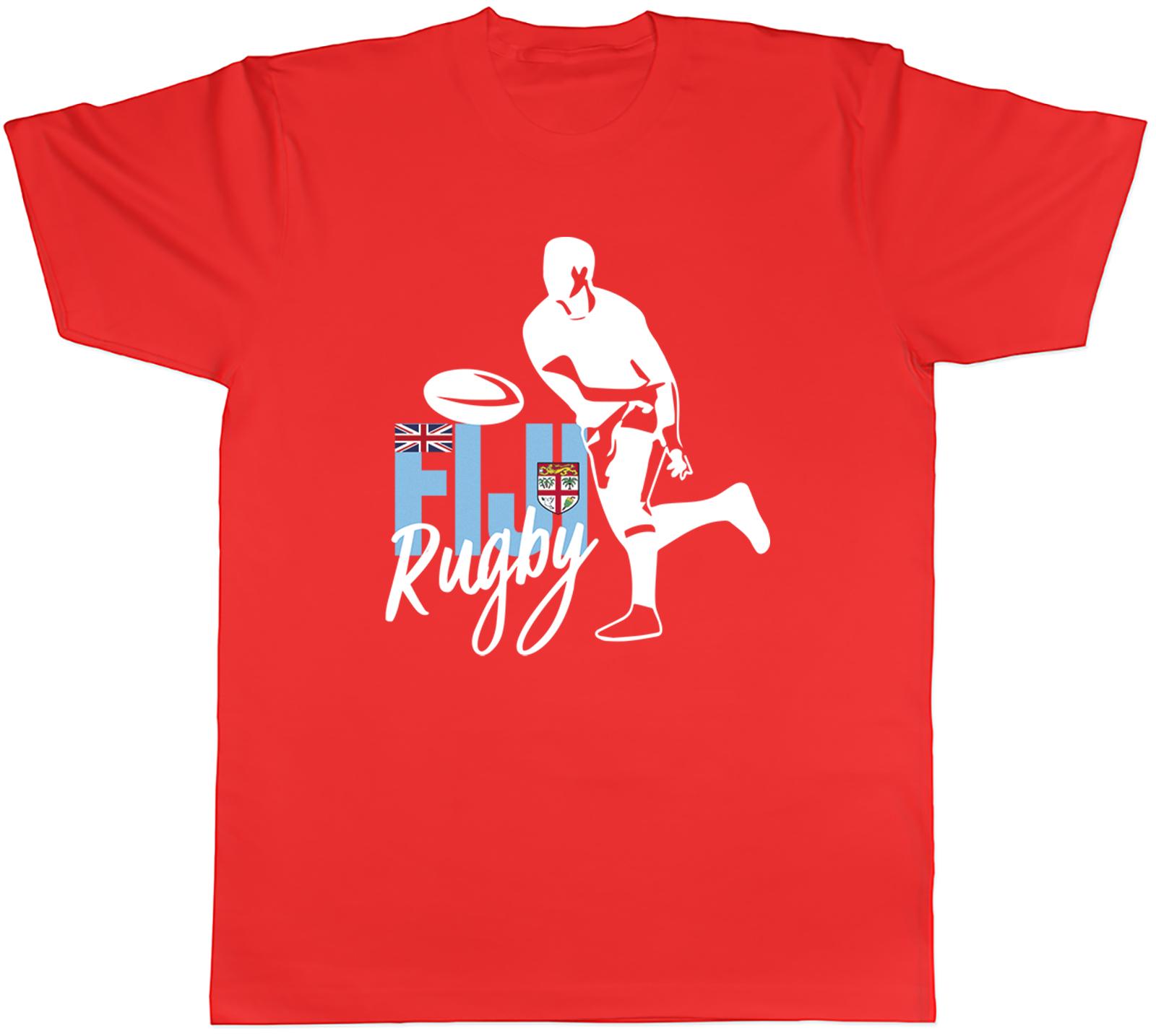 Fiji Rugby Unisexs TShirt Supporters Fans World Cup Tee Gift S