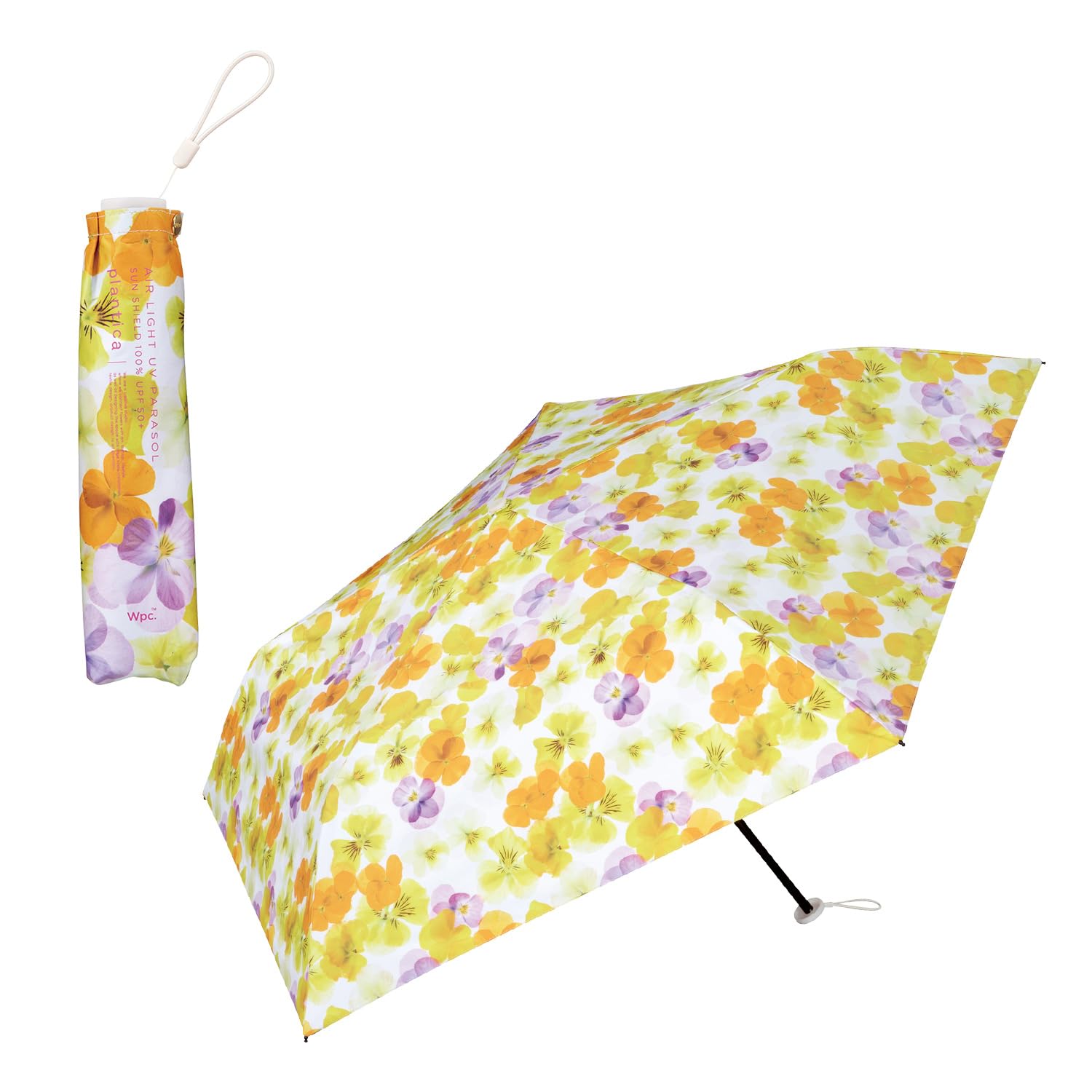 

Parasol flower UV for both sunny and rainy folding for commuting to work or floral for Wpc. [plantica×Wpc.] Lightweight, light-weight, blackout,