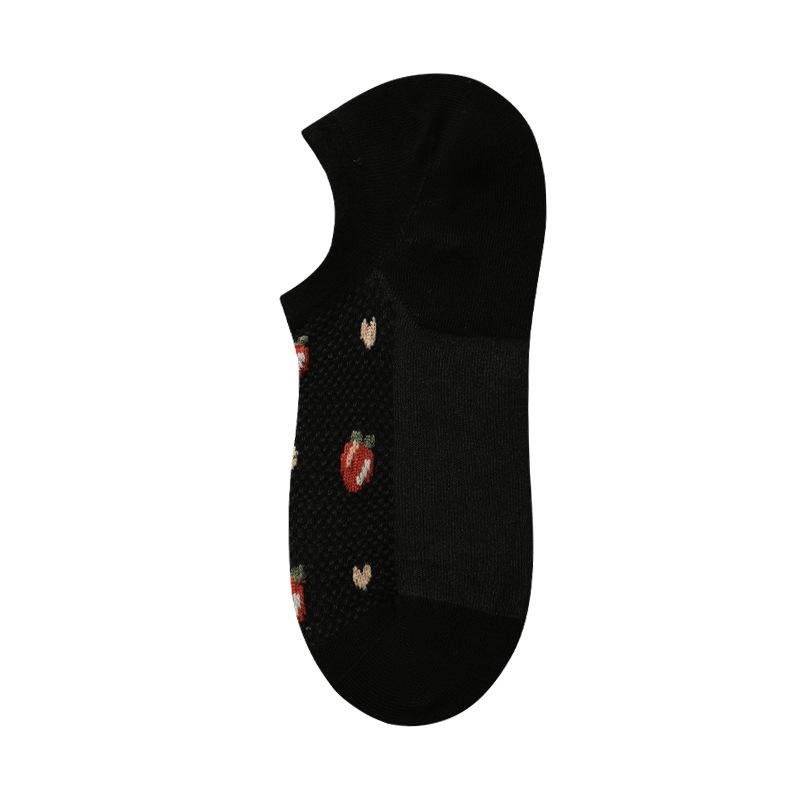 Socks Women Summer Sweat Absorbent Silicone Boat Socks Thin Cute Mesh Women's Socks Thin Short Socks Invisible Socks