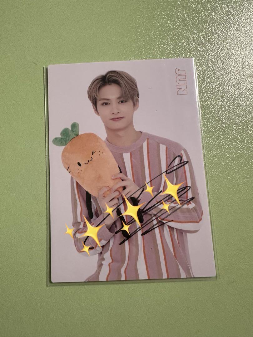 

[USED] SEVENTEEN autographed trading card Jun
