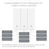 Tuya Zigbee 3.0 Smart Scene Button Switch 1/2/3 Gang Smart Home Wireless Push Remote Controller Battery Powered Devices Linkage